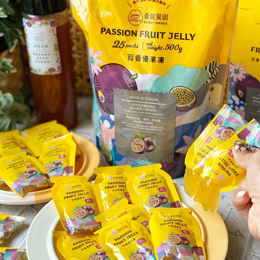 【桑妮果園】百香優果凍_經濟包500g 📌最新一批生產完成陸續出貨中🚀