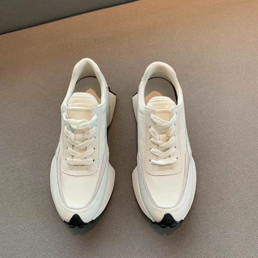 瘦瘦韓版牛皮休閒鞋