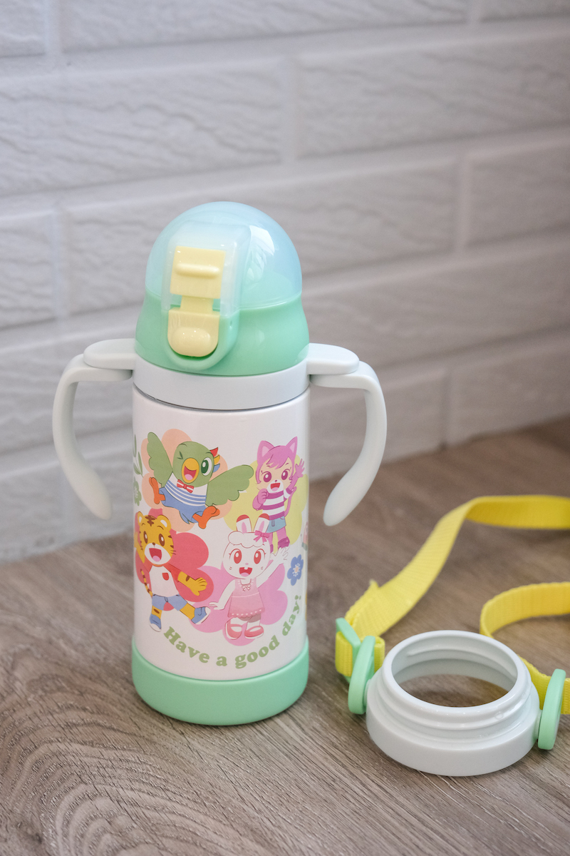 Skater巧虎吸管型不鏽鋼兩用杯