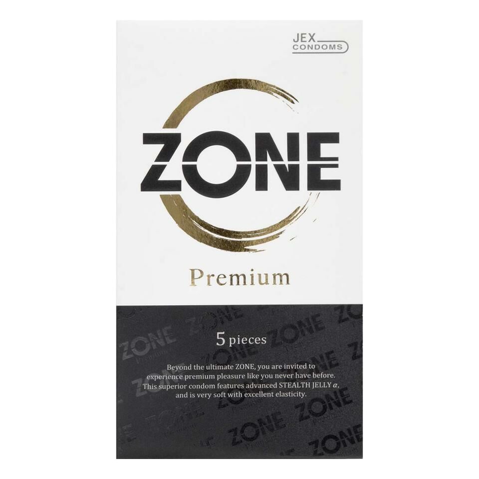 Jex - Zone Premium 優質乳膠安全套 5片裝