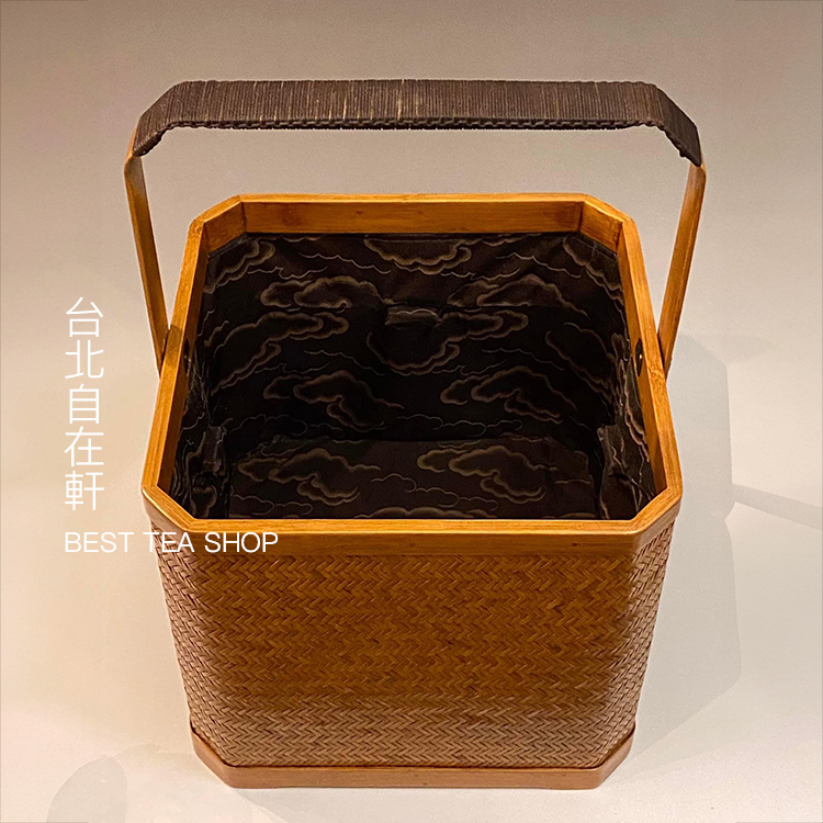 茶香自在】永寶用之廖壹男老師竹編茶具提籃