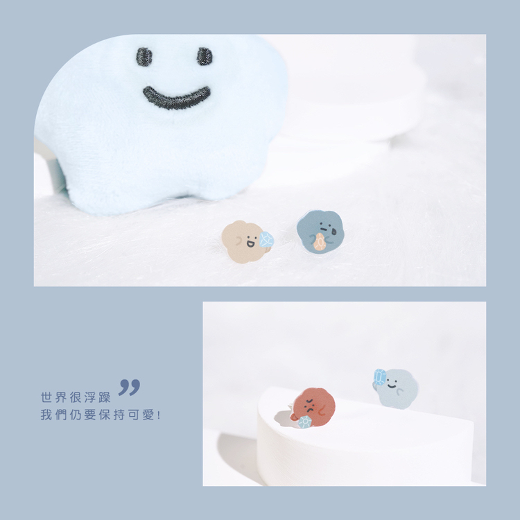 Square Studio方坊經典系列-造型耳環組-珠寶款