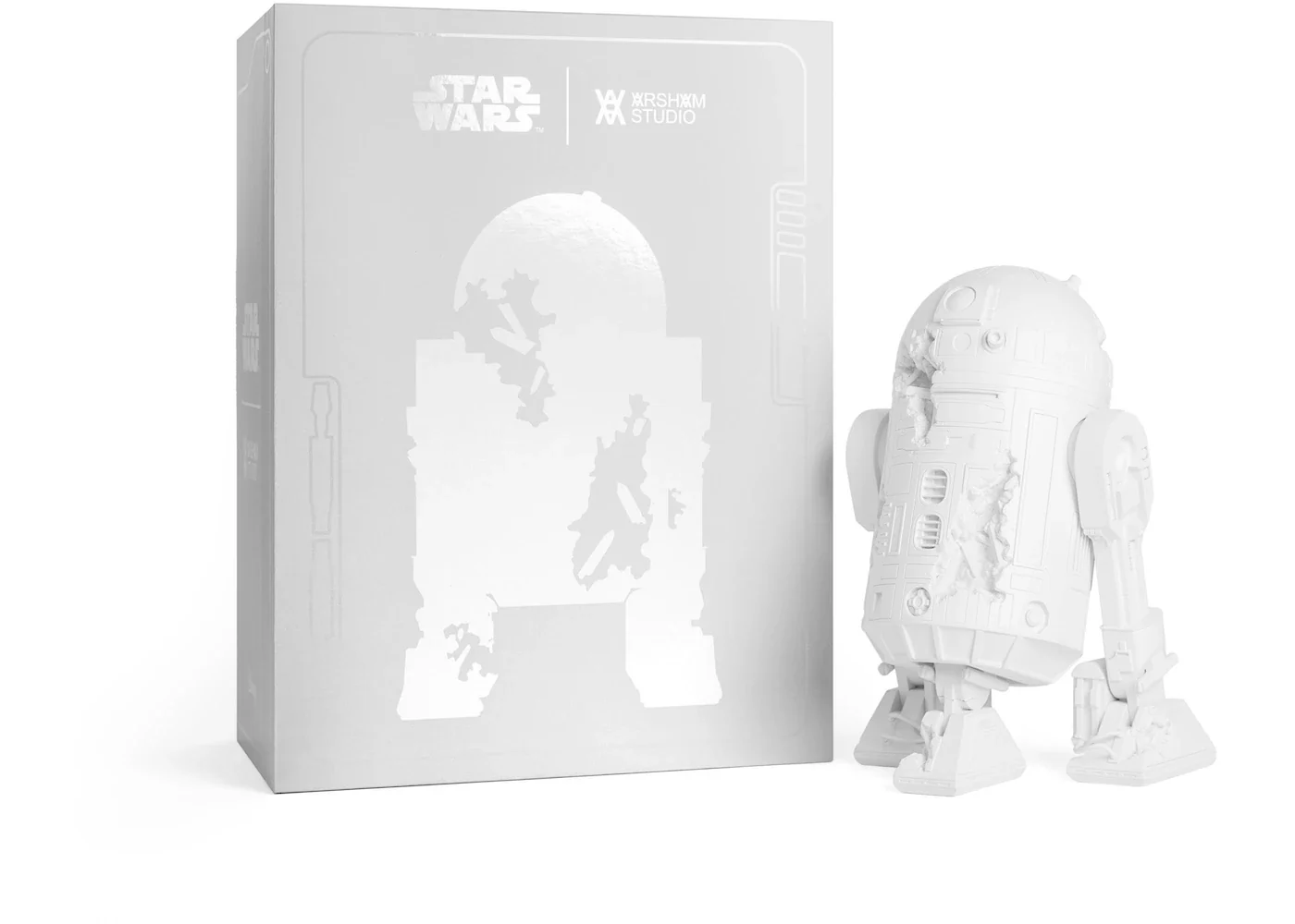 Daniel Arsham Sideshow Star Wars Crystalized R2D2 FUTURE ARTIFACT