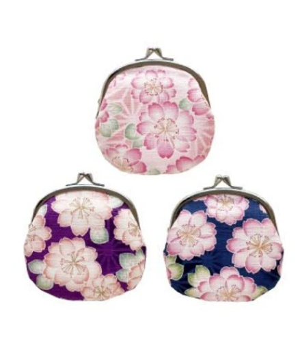 日本桜らんまん散紙包(紫色) (日本製)