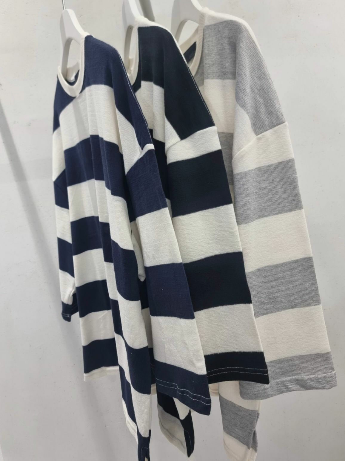 橫間長袖衫 T5454