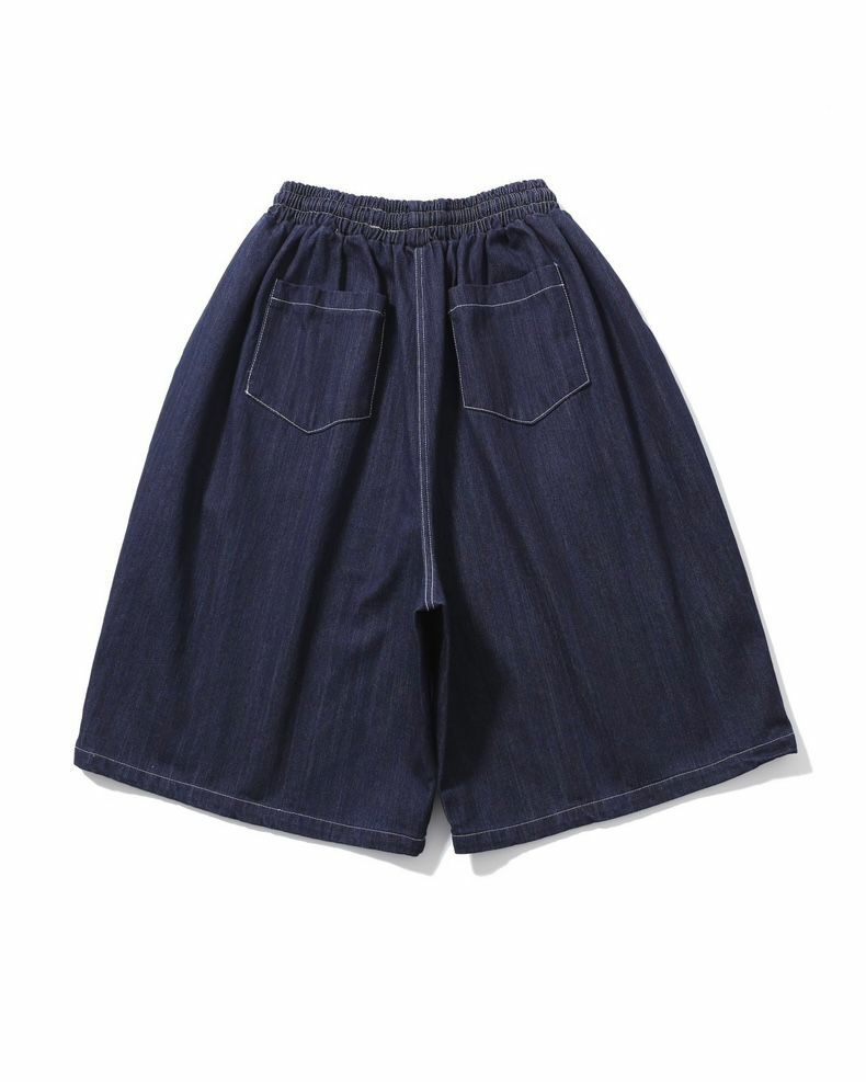 淨色牛仔短褲 P2840