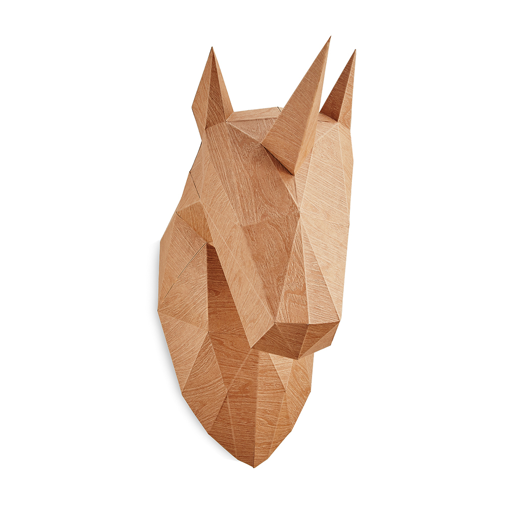 馬頭(牛皮木紋)拼圖