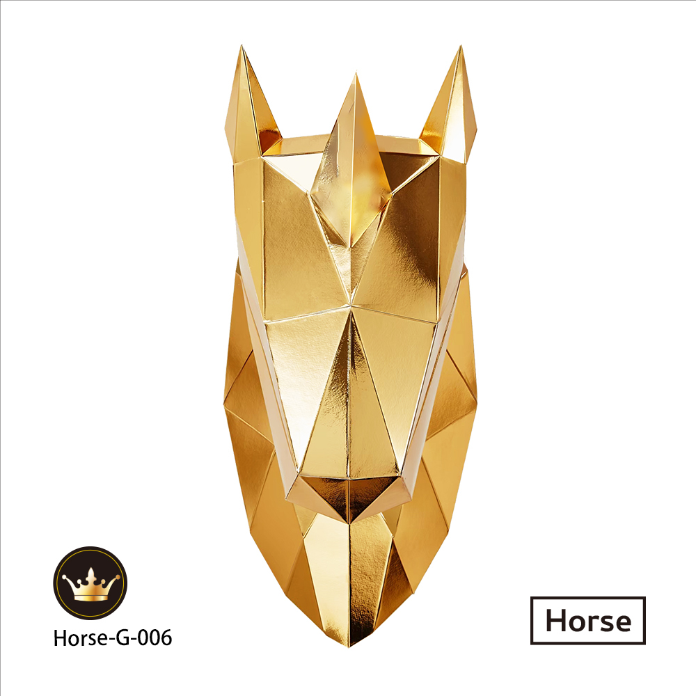 馬頭(全金箔)拼圖