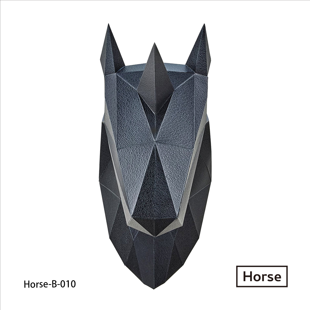 馬頭(黑皮革紋)拼圖