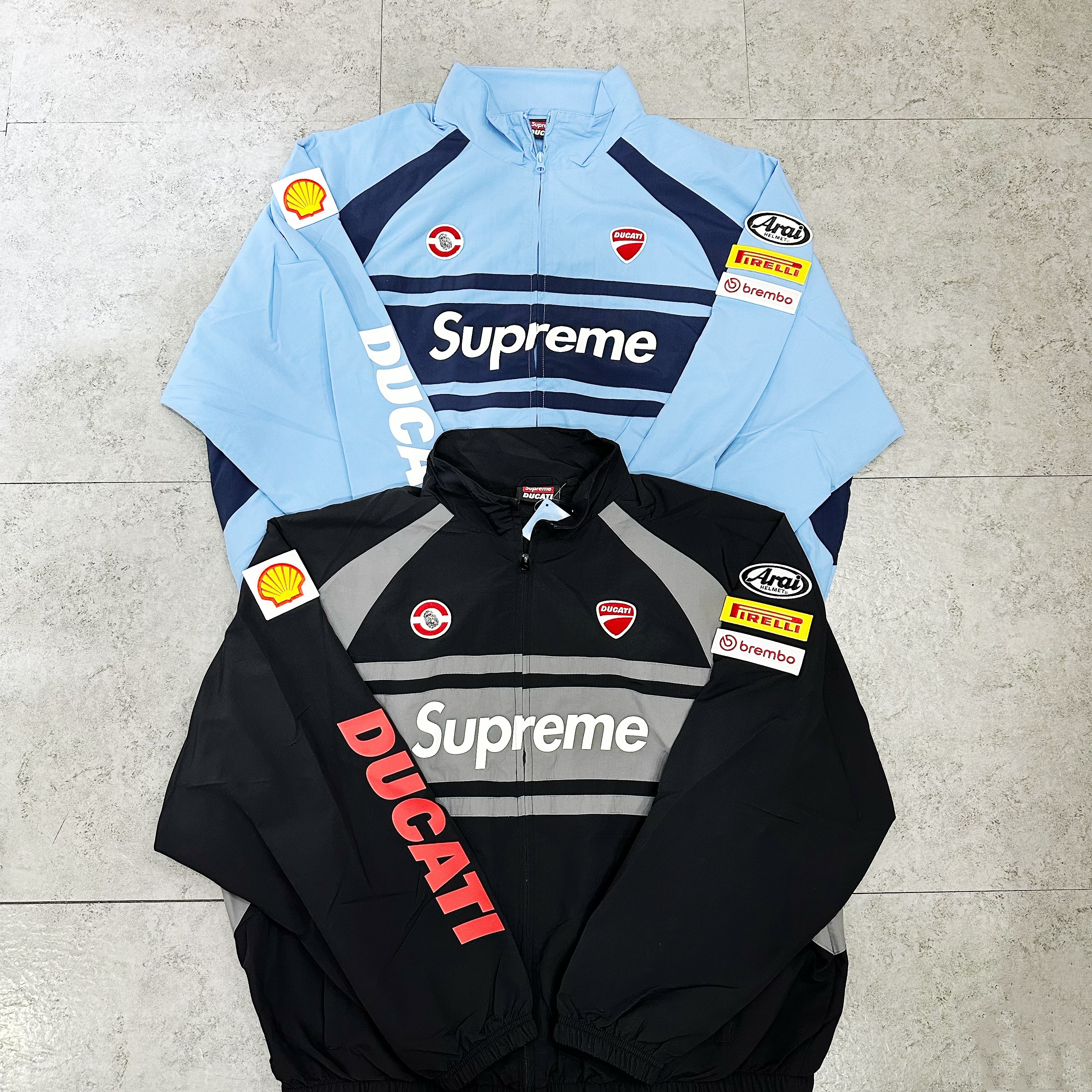 SUPREME® SS24 /DUCATI® TRACK JACKET BLACK SUPREME® SS24 /DUCATI® TRACK JACKET BLACK