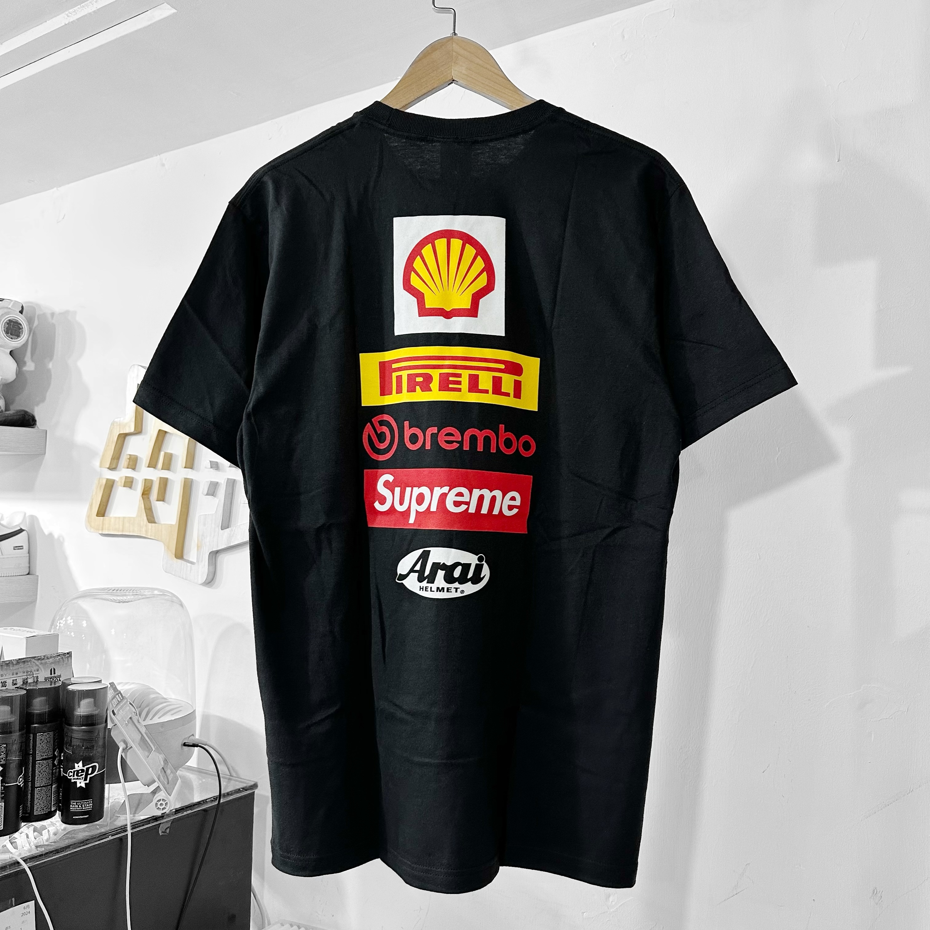 Supreme® SS24 Ducati® Logos Tee Black Supreme® SS24 Ducati® Logos Tee Black