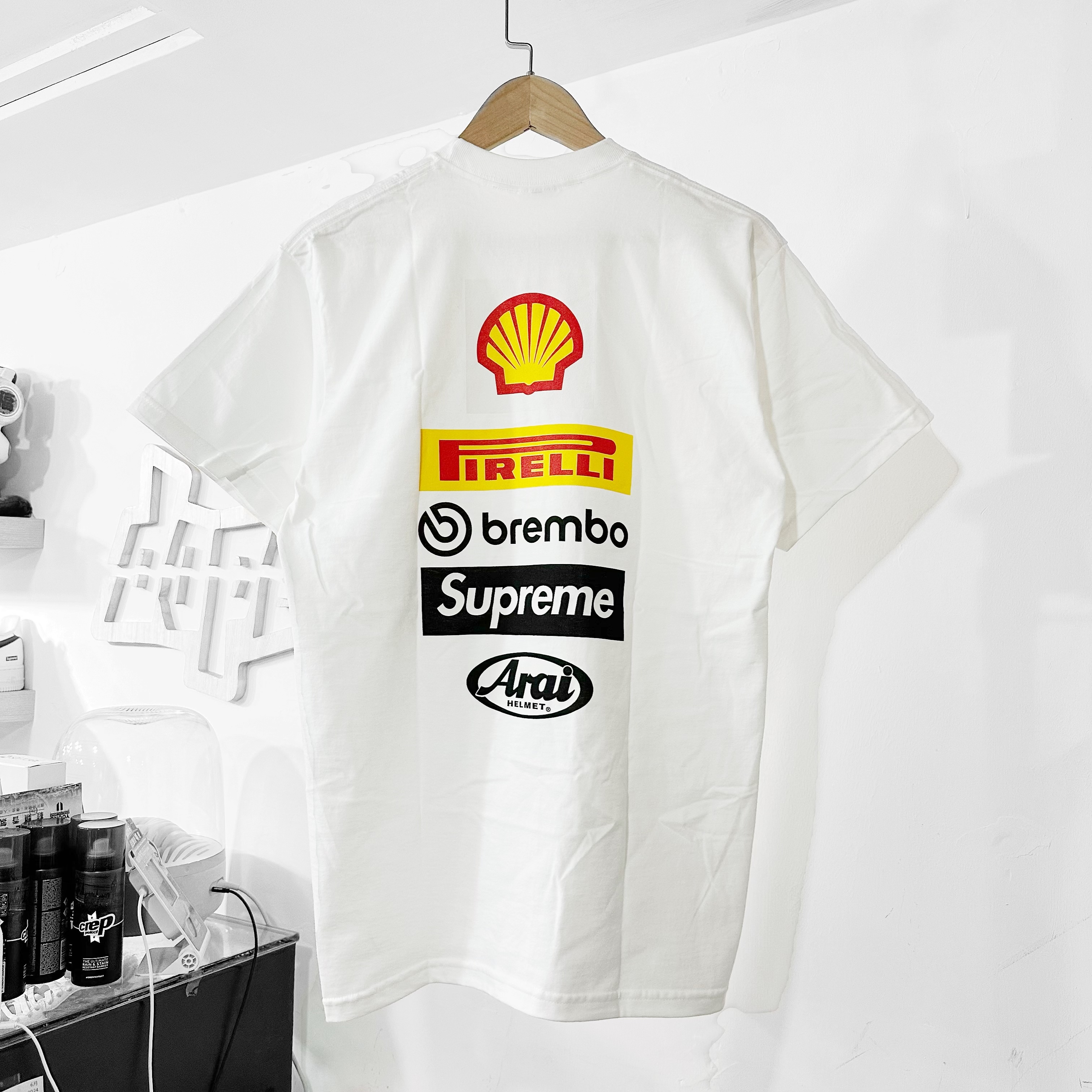 Supreme Ducati Logo Tee White – Takeoff Copenhagen