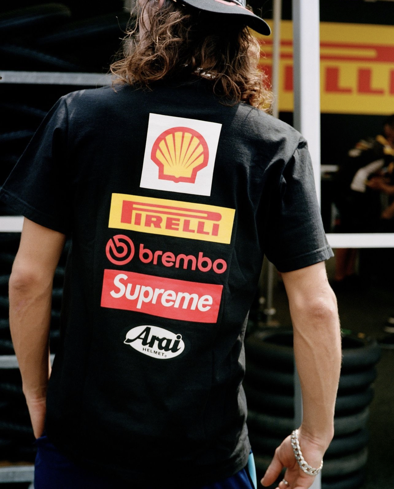 Supreme® SS24 Ducati® Logos Tee Black