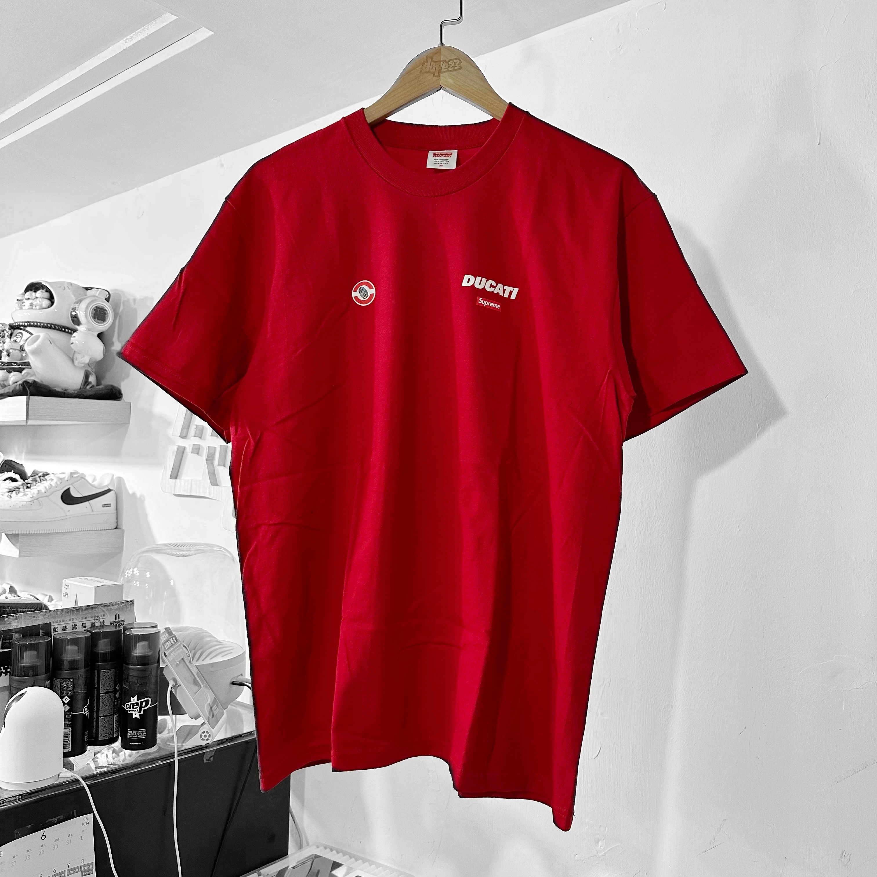 Supreme® SS24  Ducati® Logos Tee Red