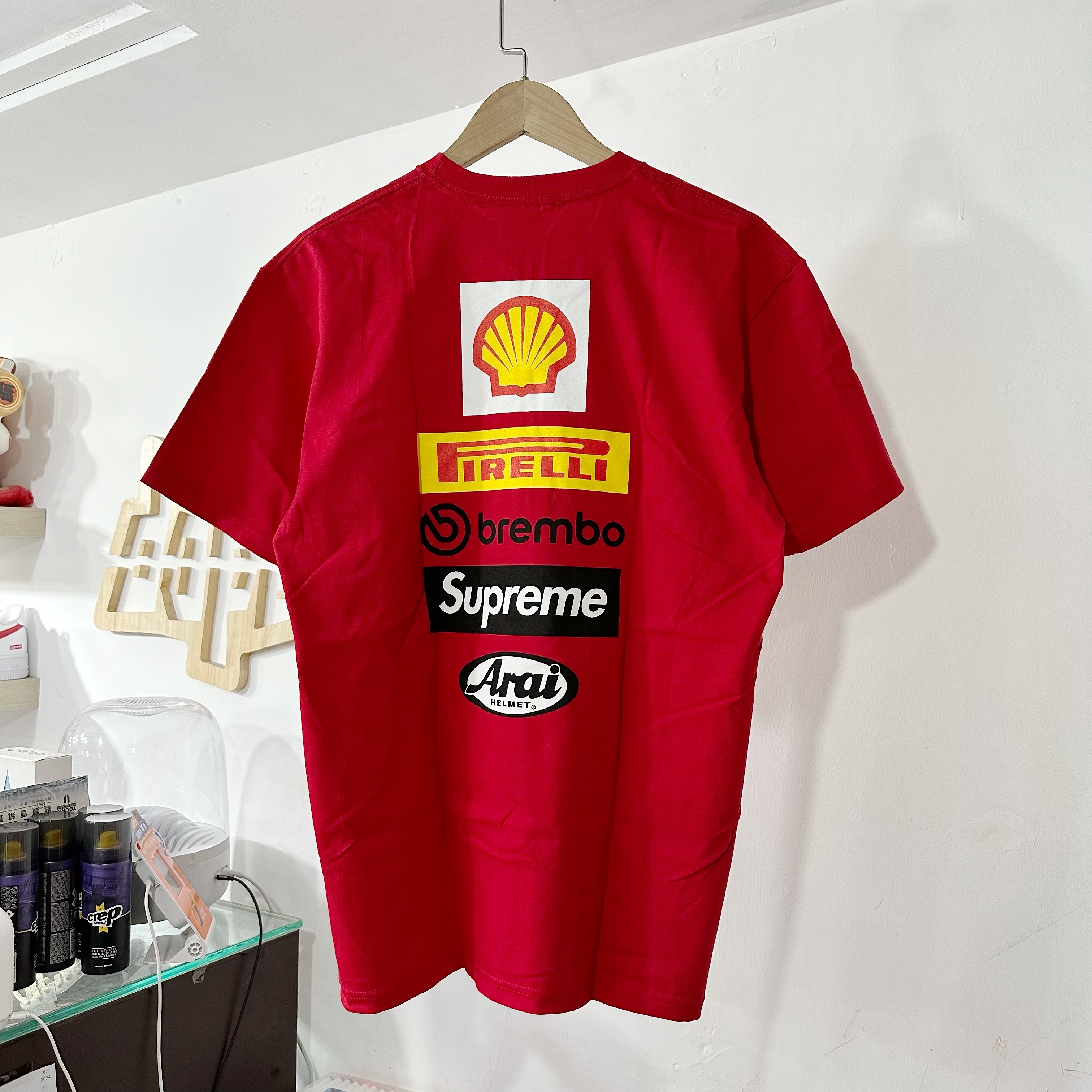 Supreme® SS24  Ducati® Logos Tee Red