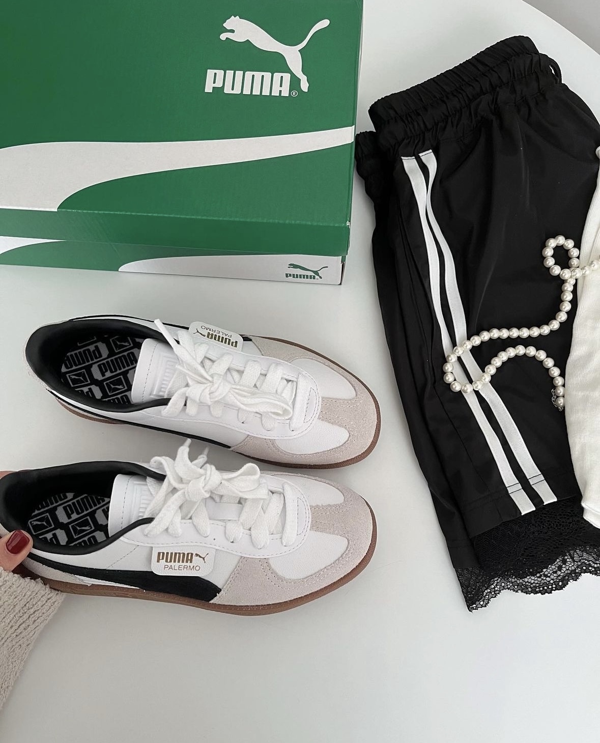 PUMA Palermo 焦糖海鹽 米白色 麂皮 復古 德訓鞋 399341-01/預購