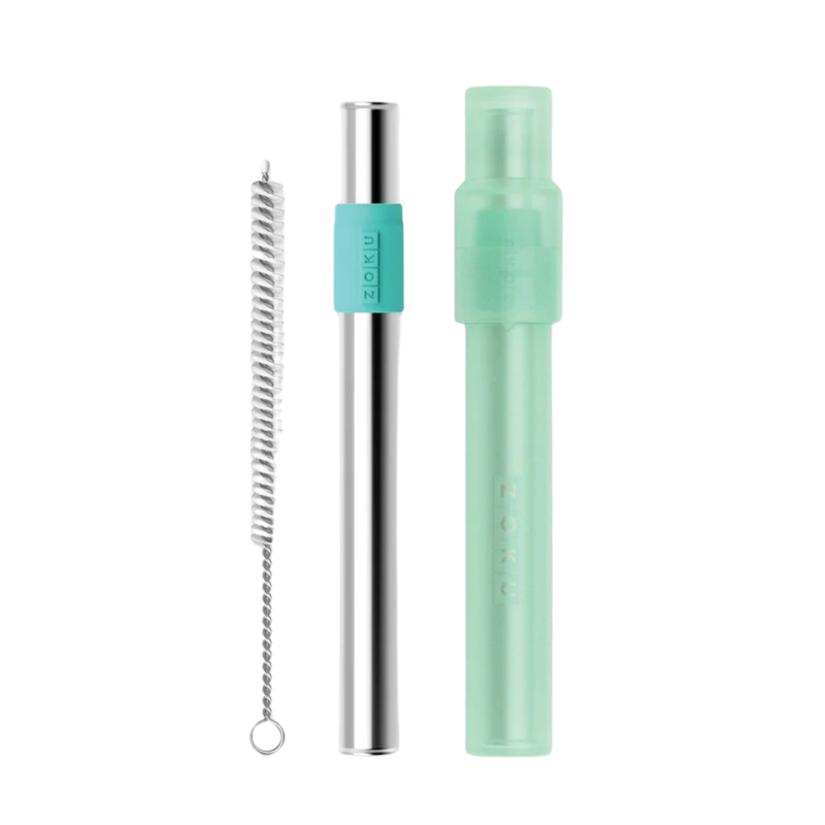 Zoku Jumbo 隨身飲管 - Set of 3 Teal