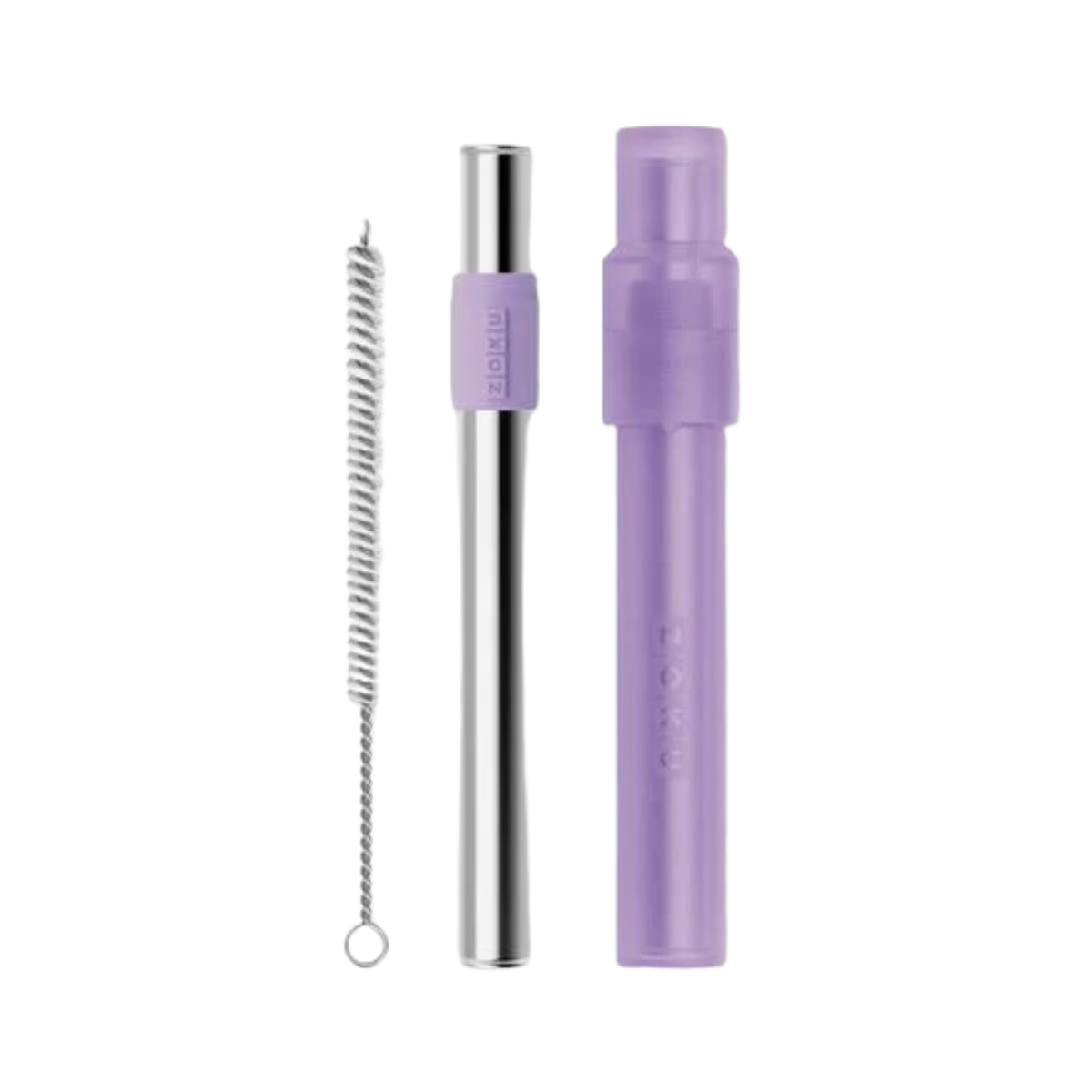 Zoku Jumbo 隨身飲管 - Set of 3 Purple