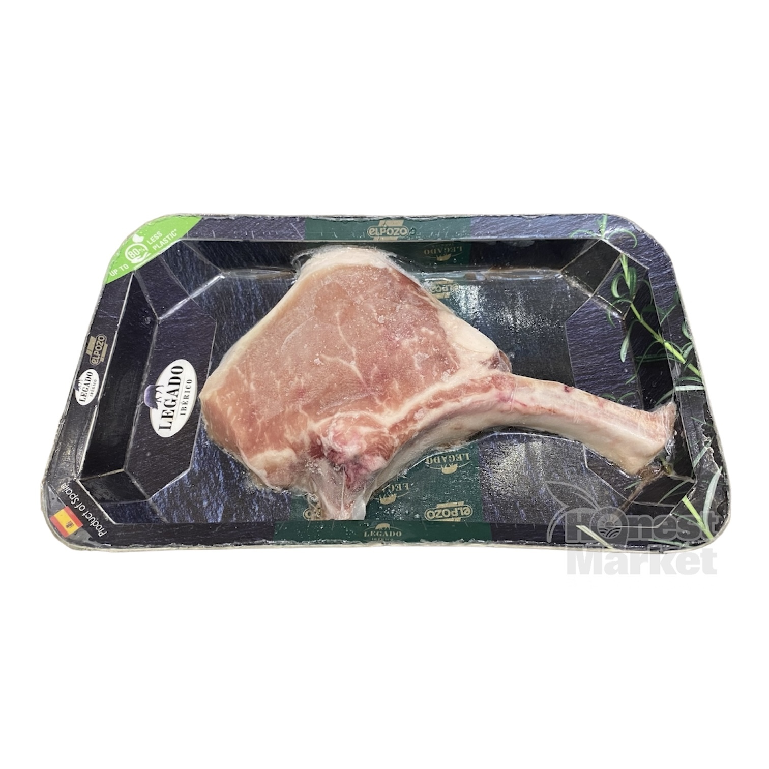 Legado Spanish Frozen Iberico Pork Rack (~180g)