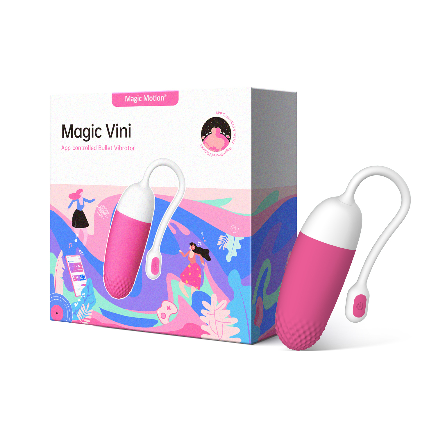 中國 Magic Motion Vini 遙控防水子彈震蛋｜易用又刺激 - sFun HK
