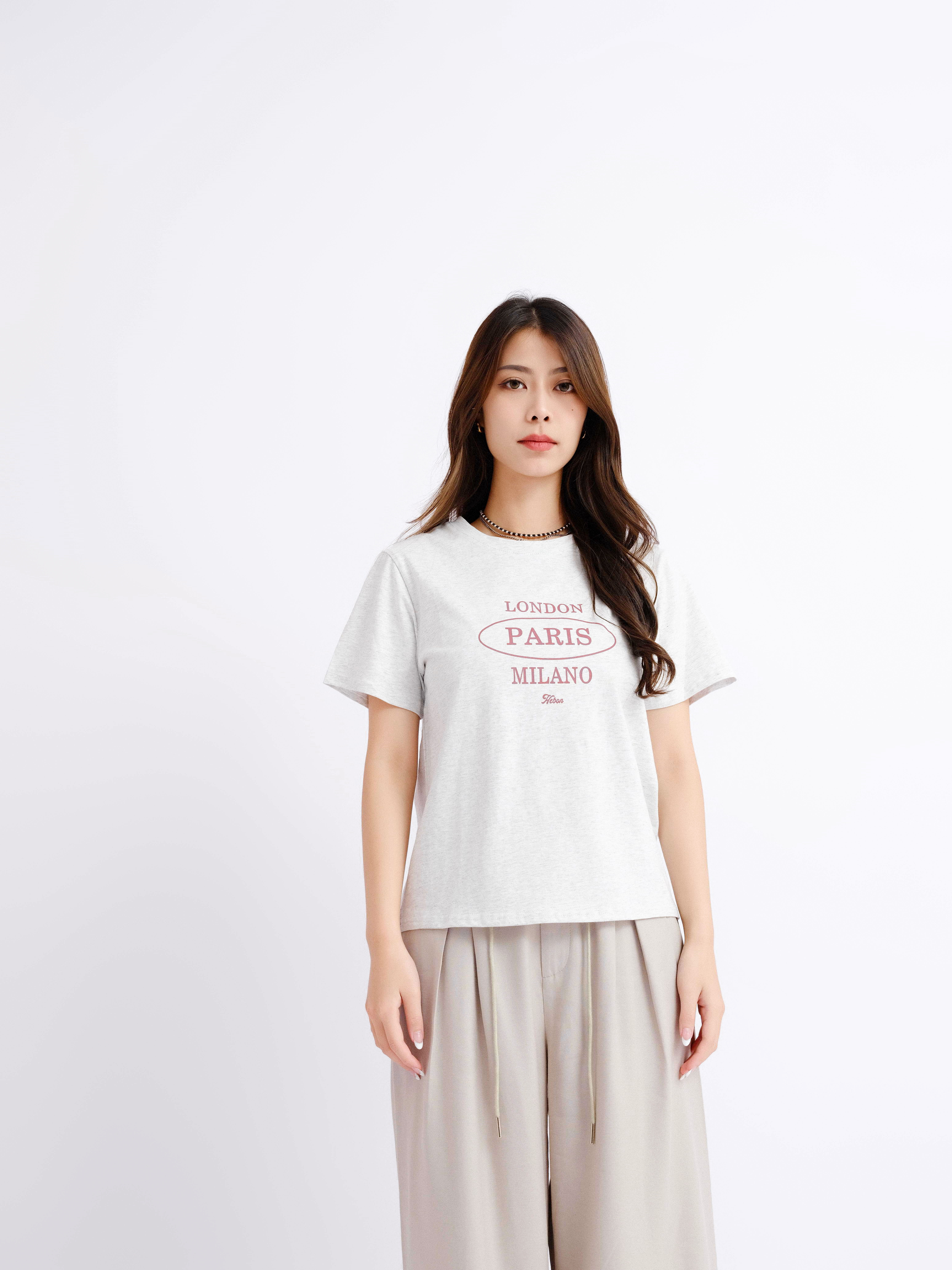 LONDON PARIS MILANO印字tee&nbsp;&nbsp; (現貨款式）