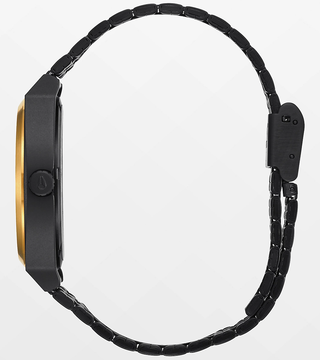 萬年鐘錶 - NIXON 尼克森  衝浪錶  Time Teller  美國滑板店 Zumiez 限定款  全金色酒紅色錶面  A045-2481   錶徑37MM