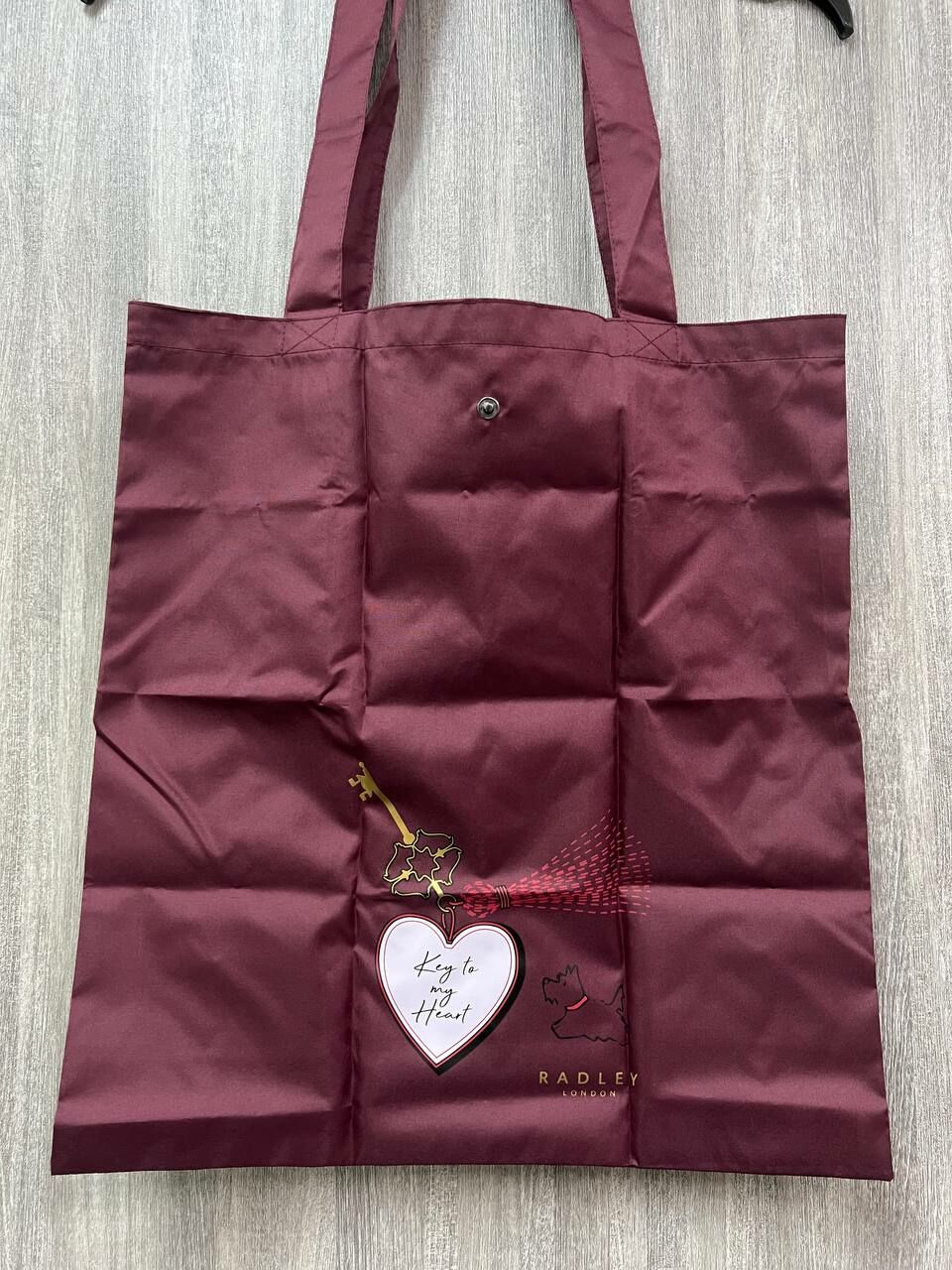 [S] RADLEY LONDON KEY TO MY HEART,DARK CHERRY, F8442609 (SR137)