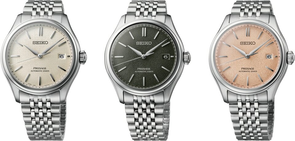 Seiko Presage Classic Series SARX121 SARX123 SARX125