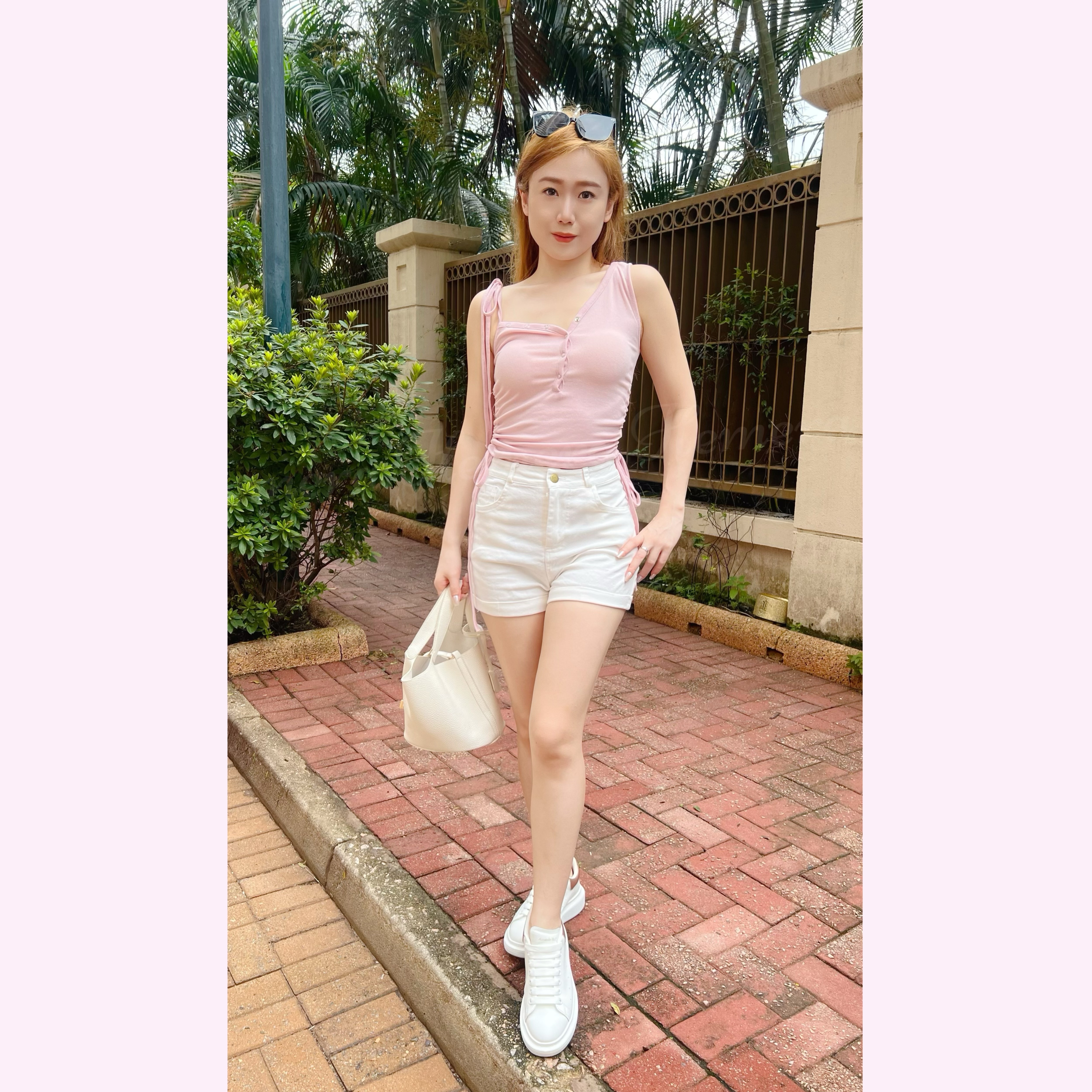 TP24W0616 HELLO SUMMER 性感顯瘦綁帶上身