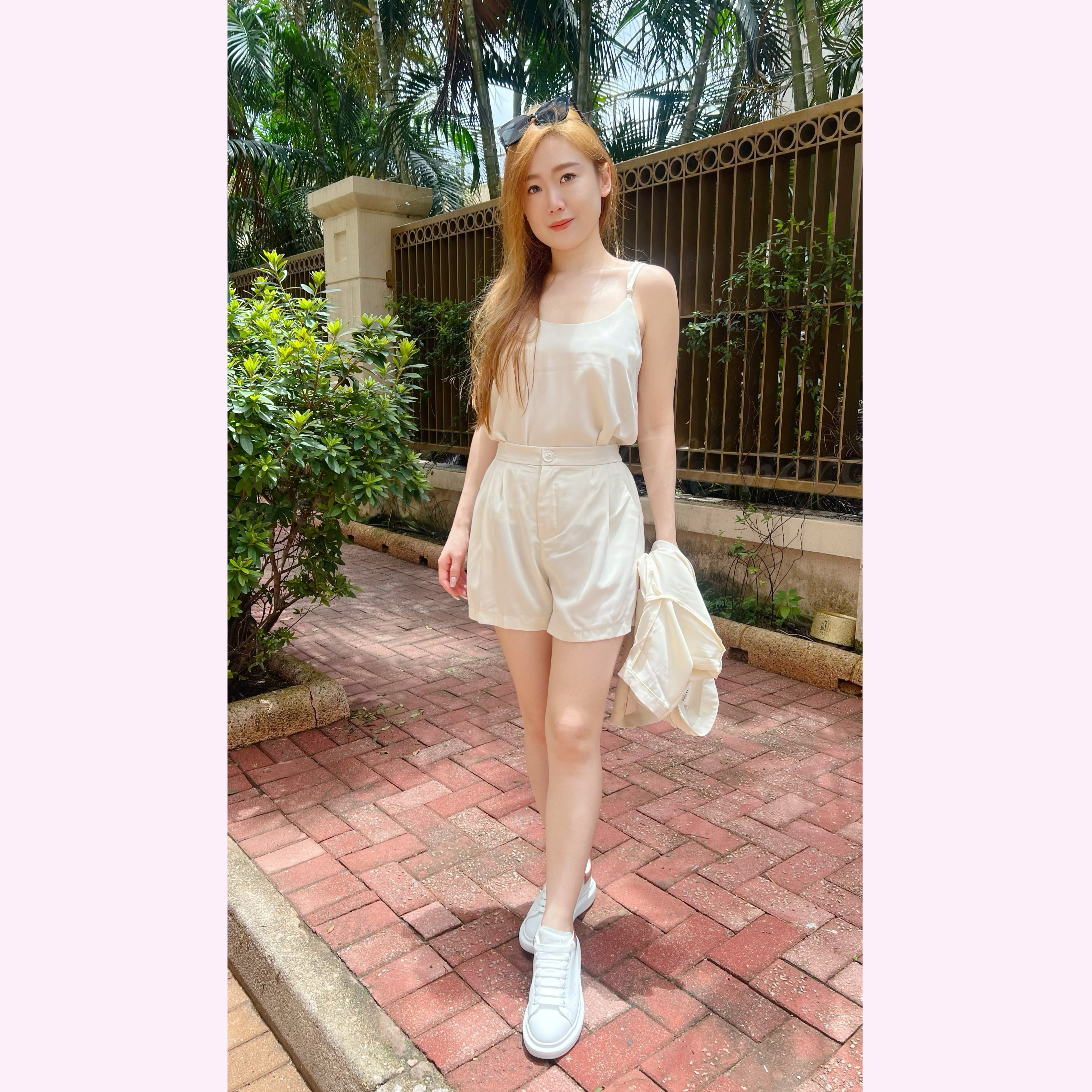 ST24W0621 雪紡休閒返工套裝