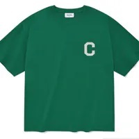 [S] COVERNAT C LOGO T-SHIRT,GREEN, CO2402ST10GN (SCN58)