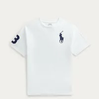 [S] PRL KIDS BIG PONY CREW NECK TEE,WHITE, 323832907037-WHITE (SRL132)