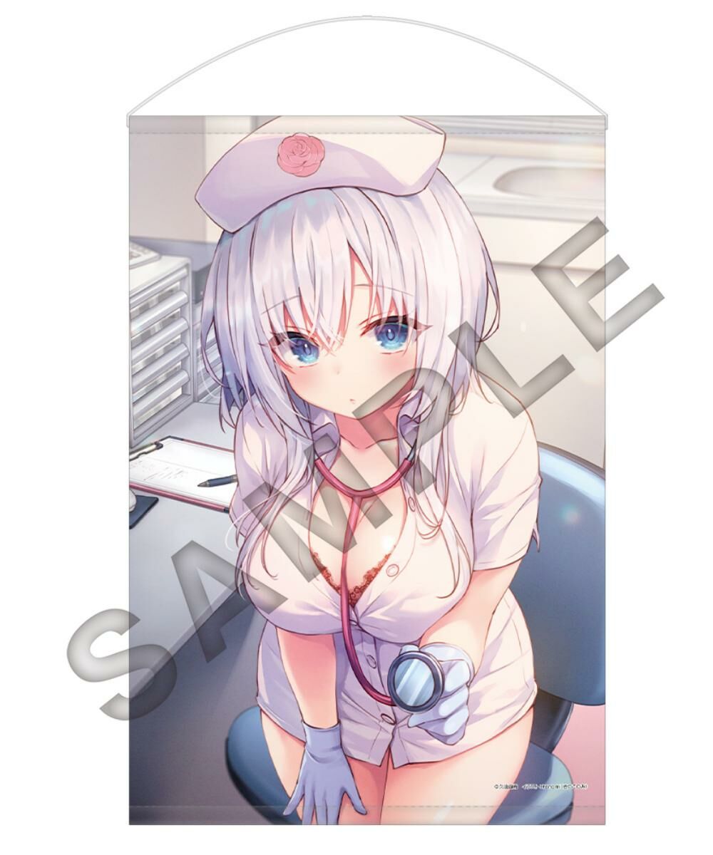 預購-【再販】MF掛軸J077 『謊言遊戲』 加厚絨布B2掛軸【日本進口精品】