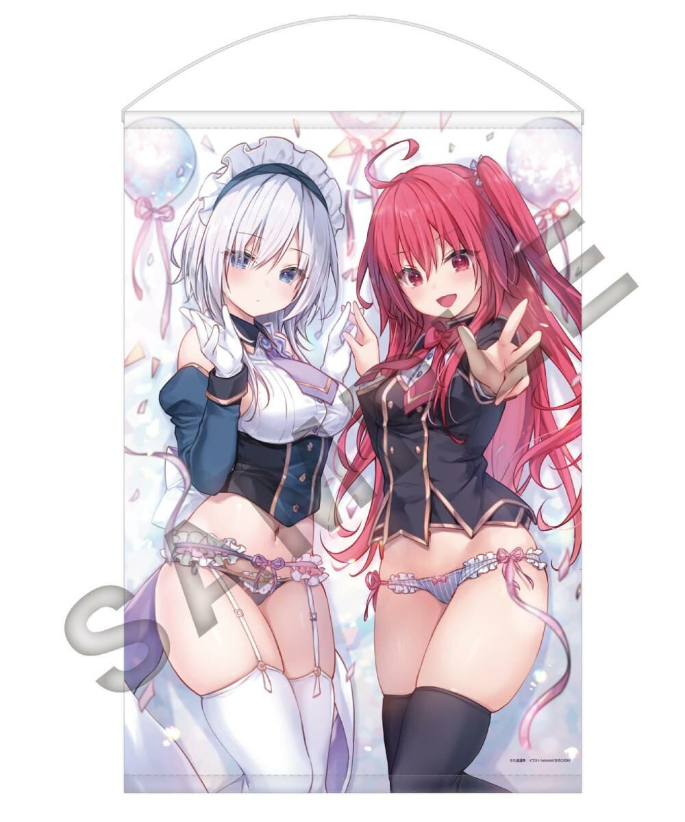 預購-【再販】MF掛軸J081 『謊言遊戲』 加厚絨布B2掛軸【日本進口精品】