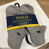 [S] PRL 827480PKZ3 PERFORMANCE COTTON LOW-CUT SOCKS,ASSORTED, 47852458252 (SRL139)