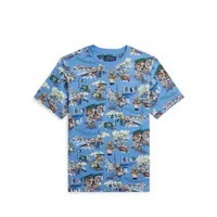 [S] PRL BEAR COTTON JERSEY KID'S T-SHIRT,MULTI, 323934204001-MULTI [FINAL SALE] (SRL150)