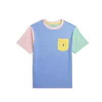 [S] PRL CLASSIC KID'S T-SHIRT,MULTI, 323861435009-BLUE MULTI (SRL151)