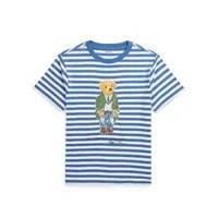 [S] PRL HORIZONTAL STRIPE KID'S T-SHIRT,BLUE, 323934391001-BLUE (SRL152)