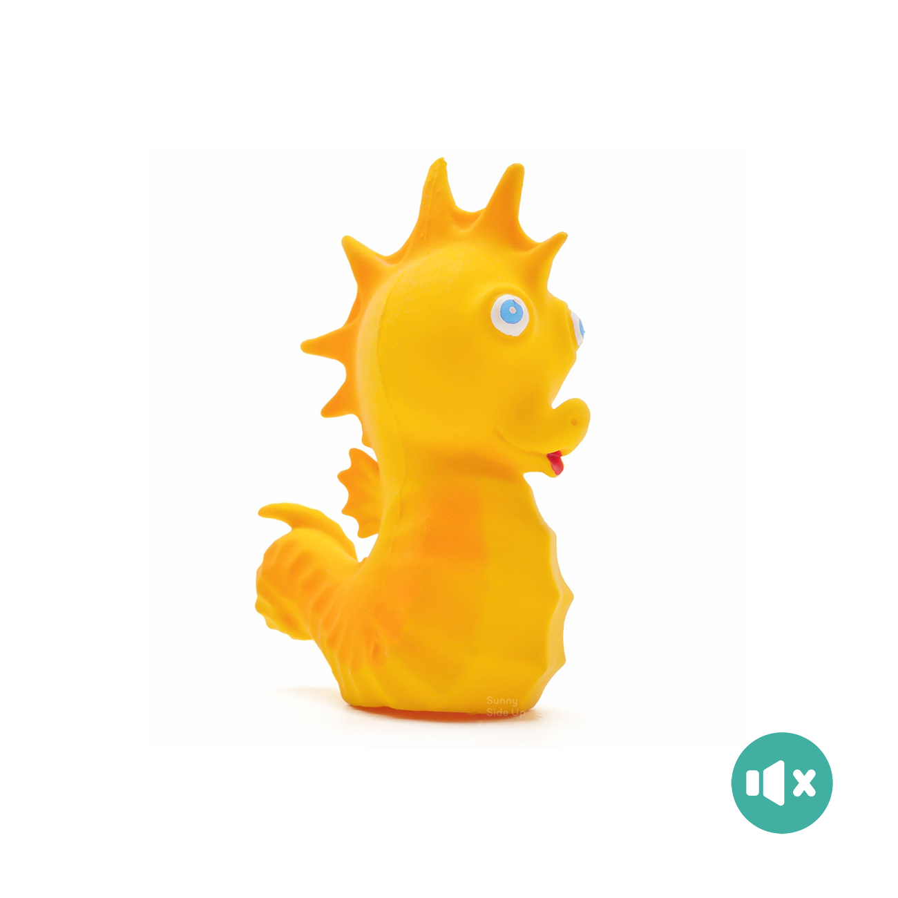 《 Lanco 》天然無毒橡膠玩具｜不會啾系列【海馬】