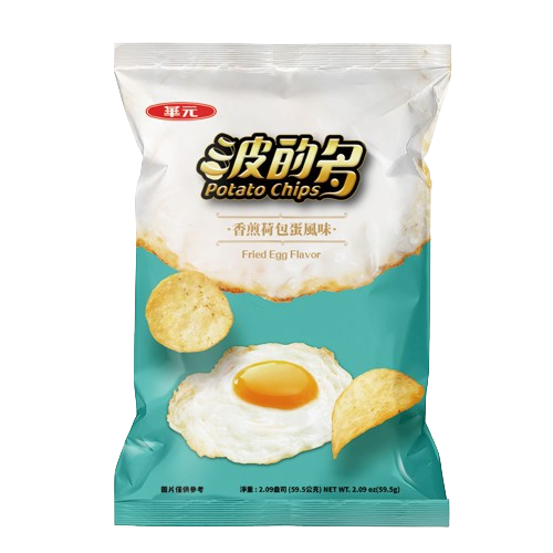 華元 - 波的多 洋芋片(香煎荷包蛋風味) 59.5g（EXP:4-26）