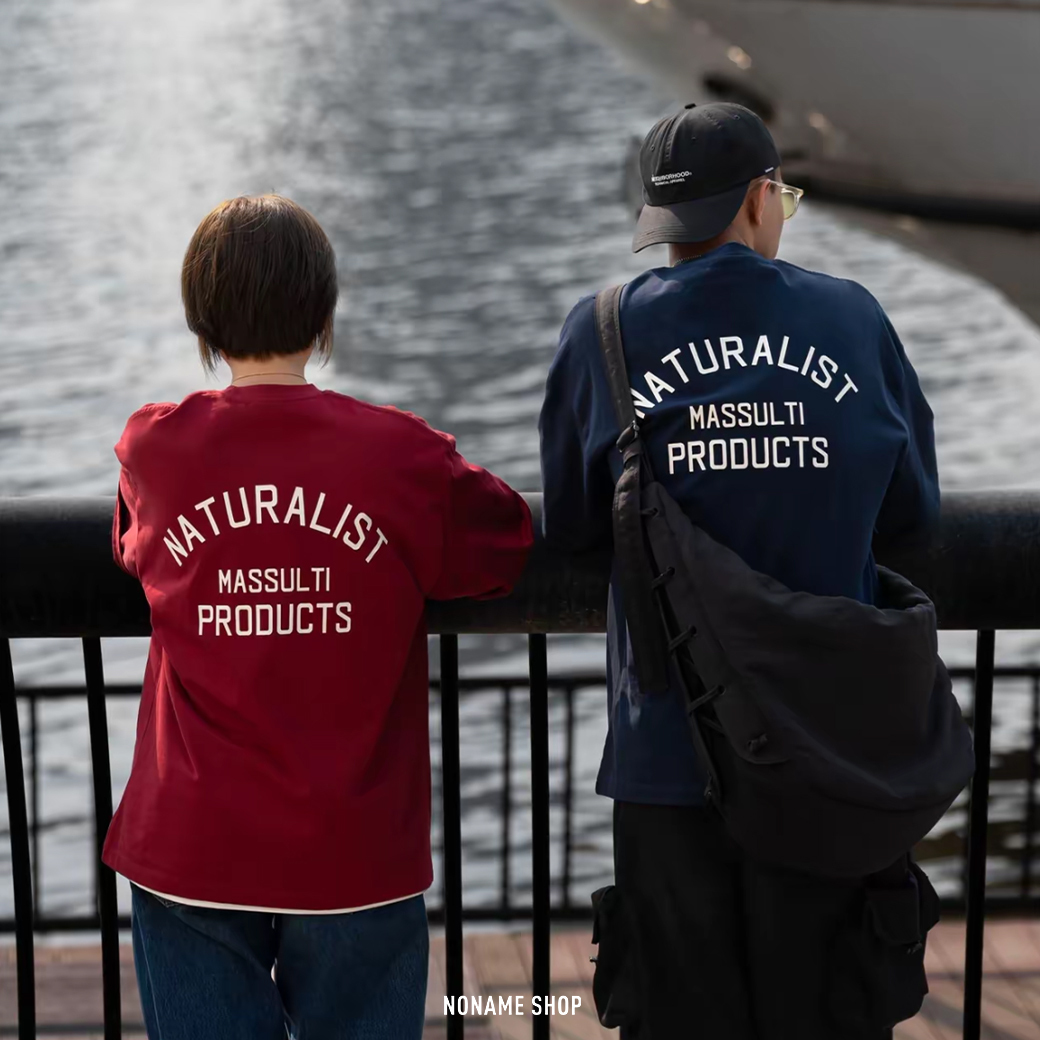 MASSULTI 日系 字母 印花 寬鬆 短袖 四色 (男款)