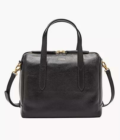 [S] FOSSIL SHB1978001 SYDNEY SATCHEL,BLACK, 723764568806 (SFF24)