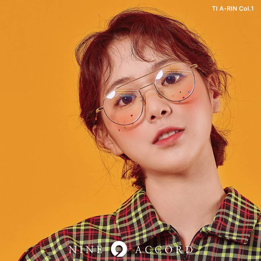 【NINE ACCORD】TI ARIN C01 雙桿造型飛官框光學眼鏡