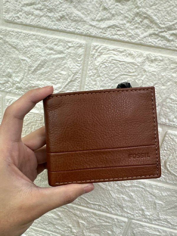 [S] FOSSIL SML1390210 LUFKIN TRAVELER,MEDIUM BROWN, 762346312963 (SFF39)