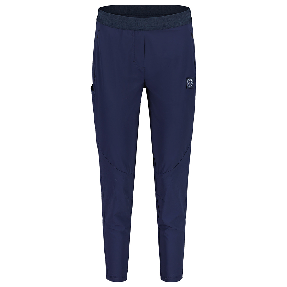 【MALOJA】女彈性快乾專業款長褲 / 24MA37120-[黑綠拼、夜空藍]