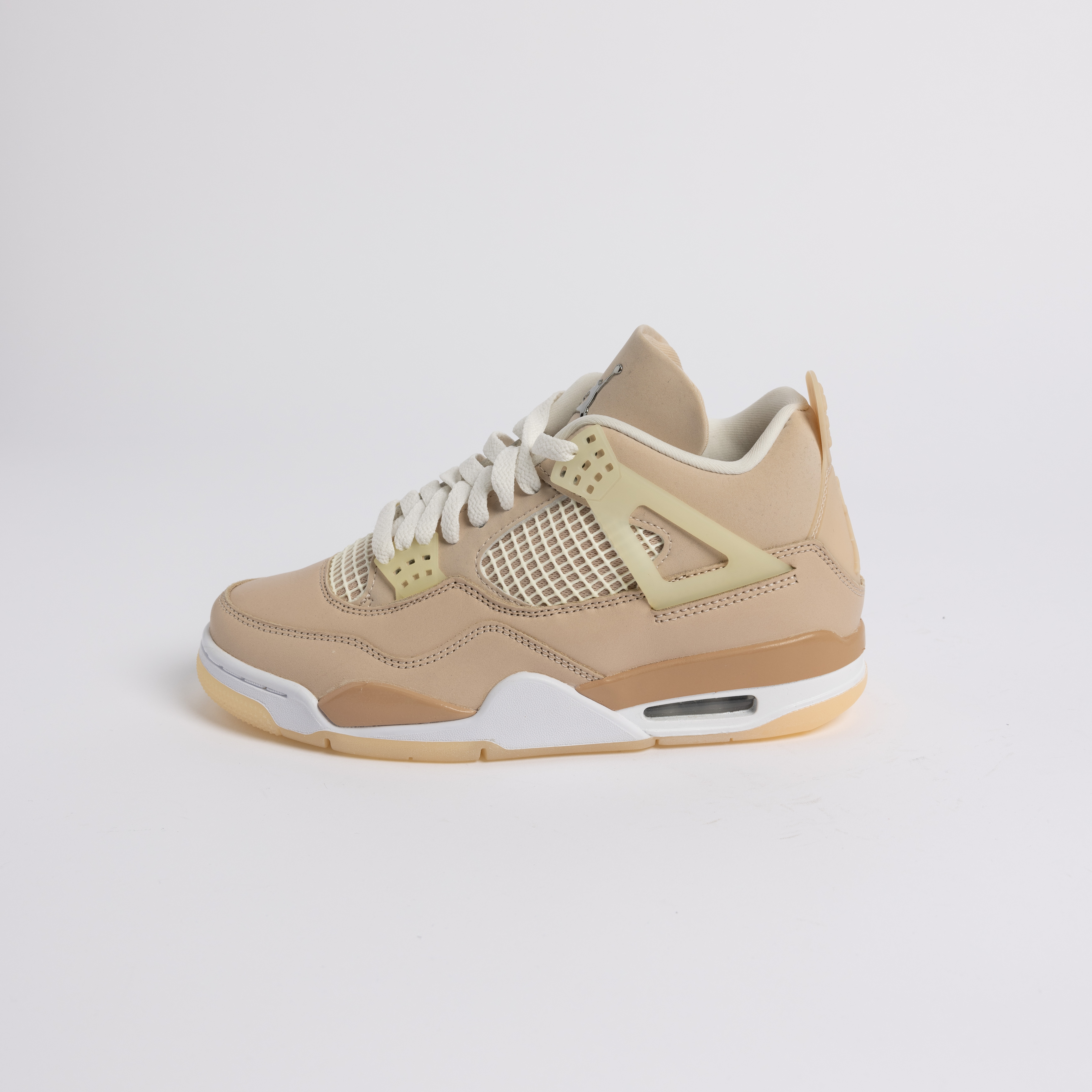 【瑕疵商品11】-(B9)-WMNS AIR JORDAN 4 RETRO "SHIMMER" 淡粉色-DJ0675 200