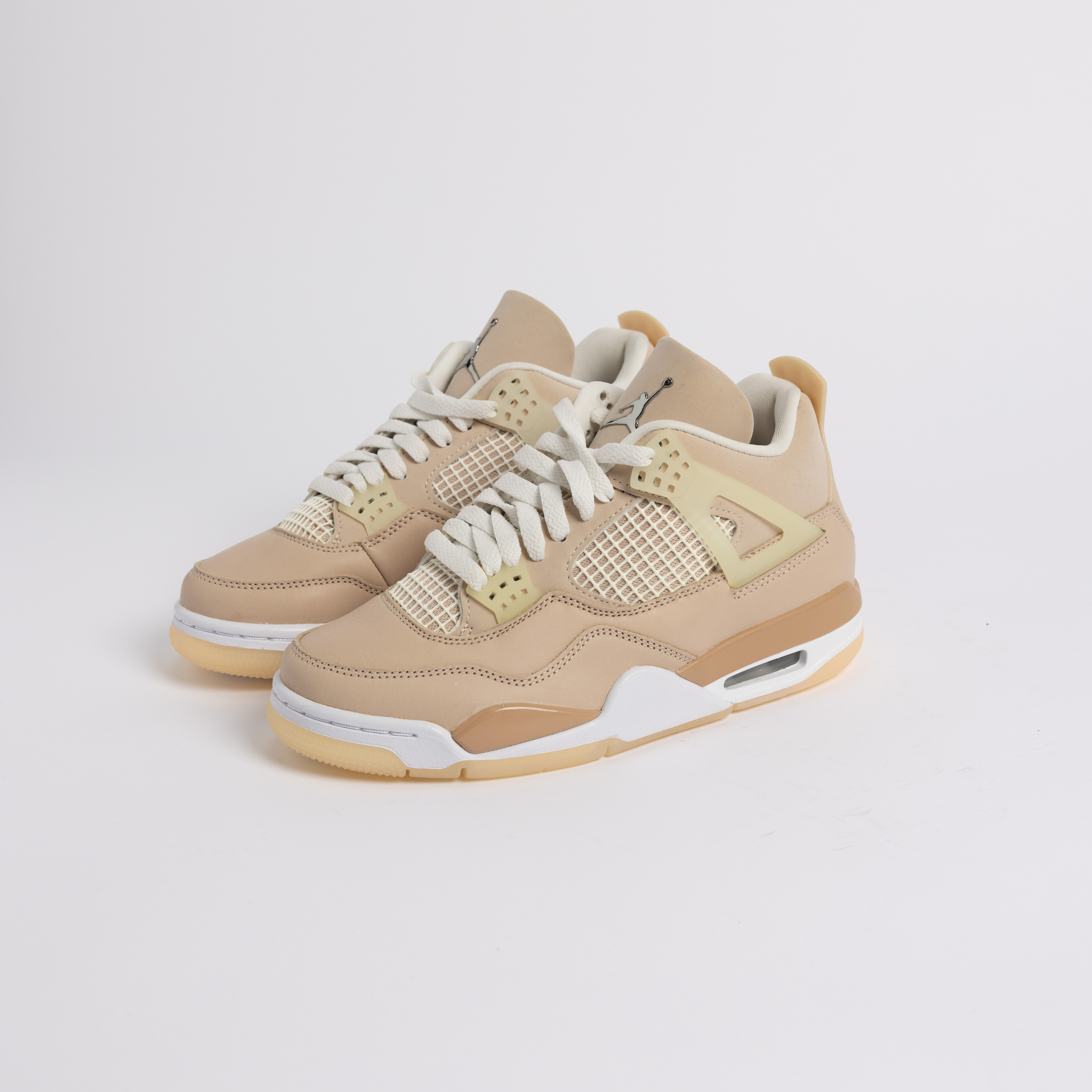 【瑕疵商品11】-(B9)-WMNS AIR JORDAN 4 RETRO "SHIMMER" 淡粉色-DJ0675 200