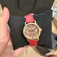 [S] CW COACH 14503401 GRAND WOMEN'S WATCH 28MM,RED, 885997331081 (SZZ422)