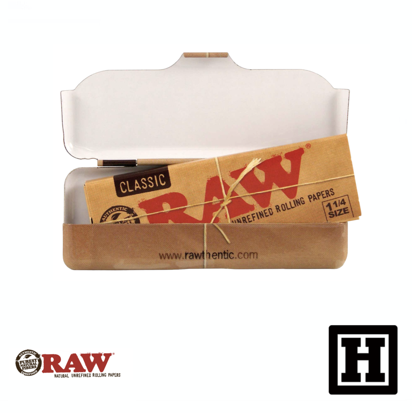RAW Classic 捲菸紙鐵盒