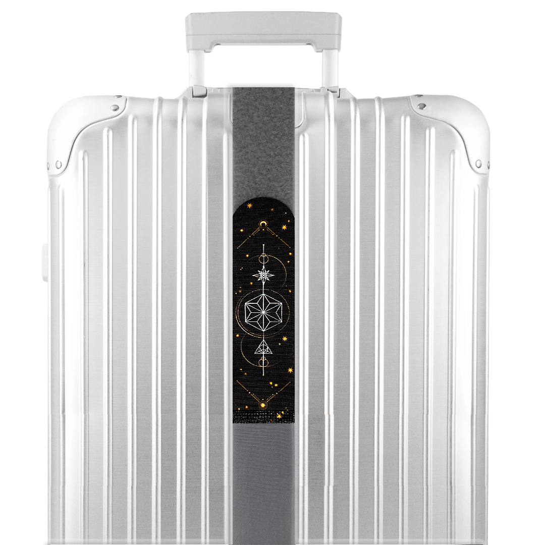 【P90005】幾何圖形行李束帶 5*215cm